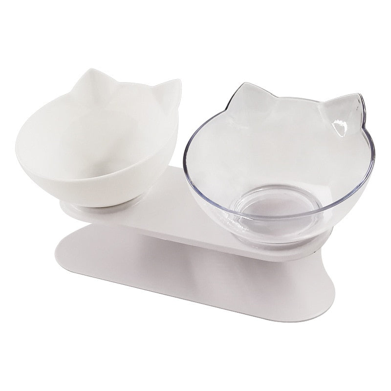 Meow Bowls With Raised Stand