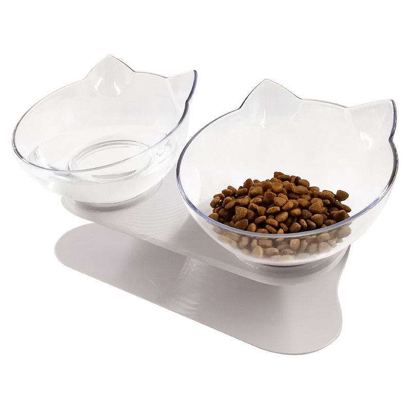Meow Bowls With Raised Stand