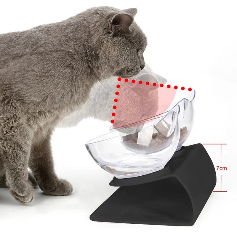 Meow Bowls With Raised Stand