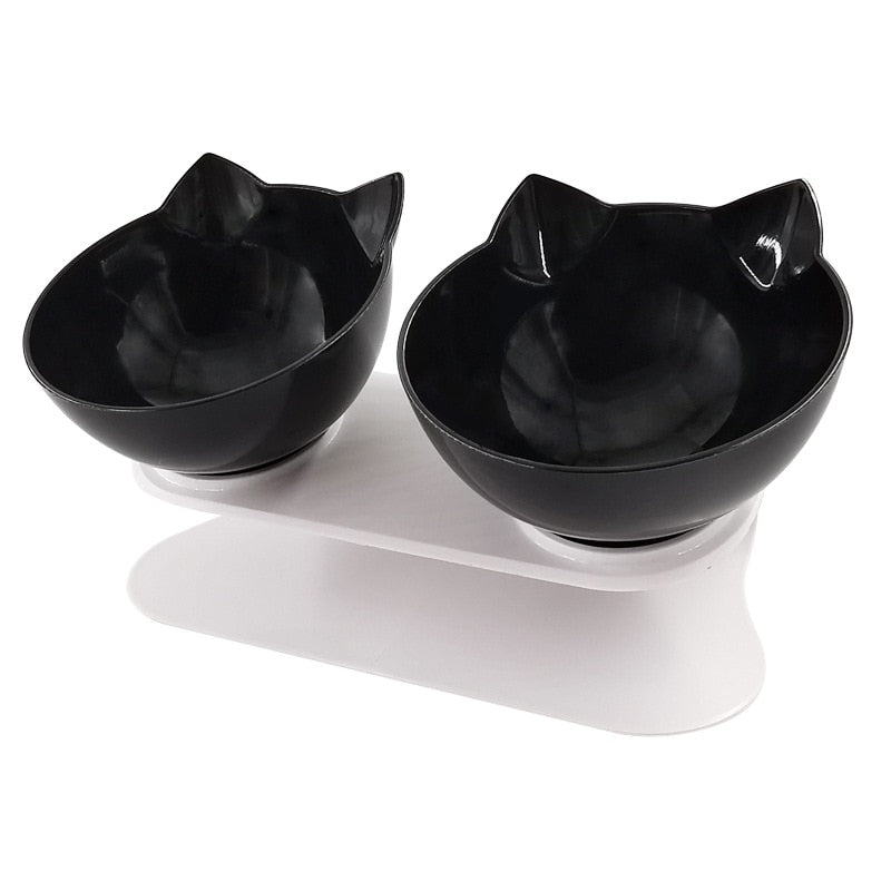 Meow Bowls With Raised Stand
