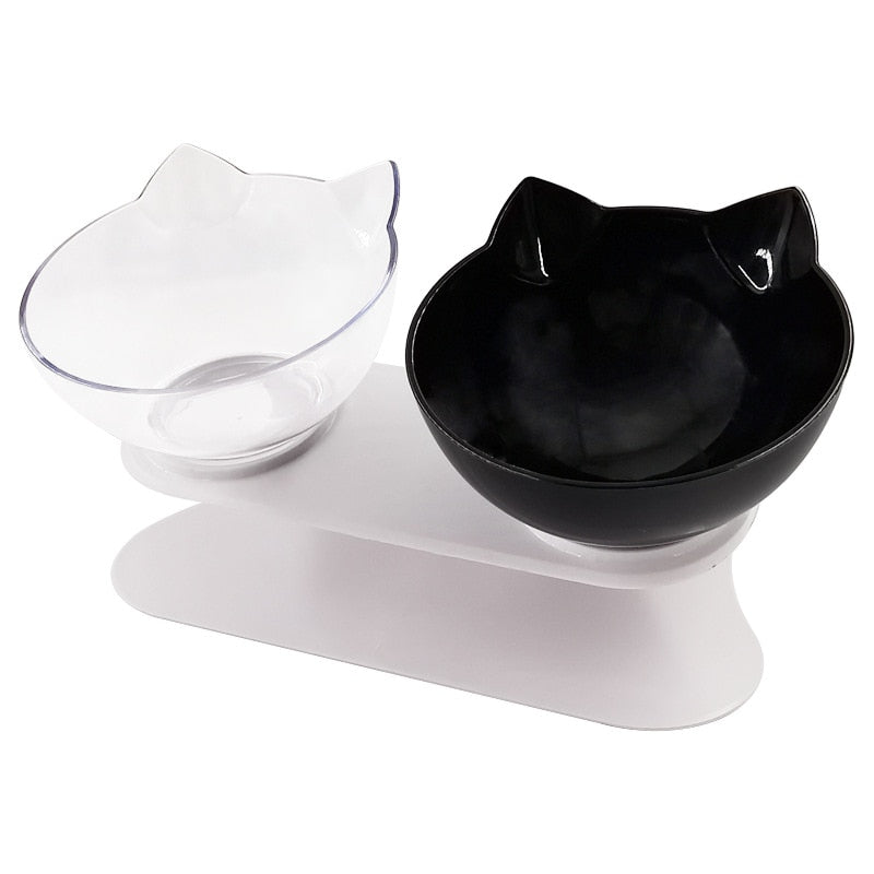 Meow Bowls With Raised Stand