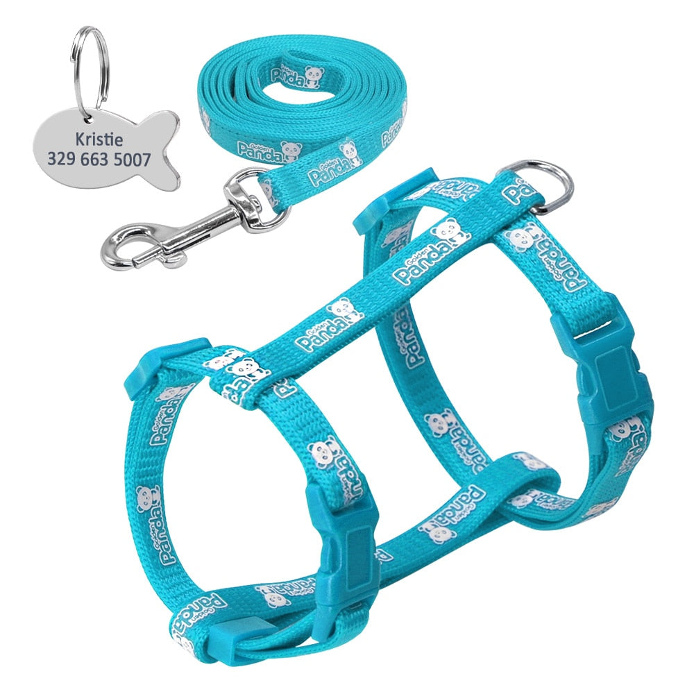 Panda Harness and Leash Set