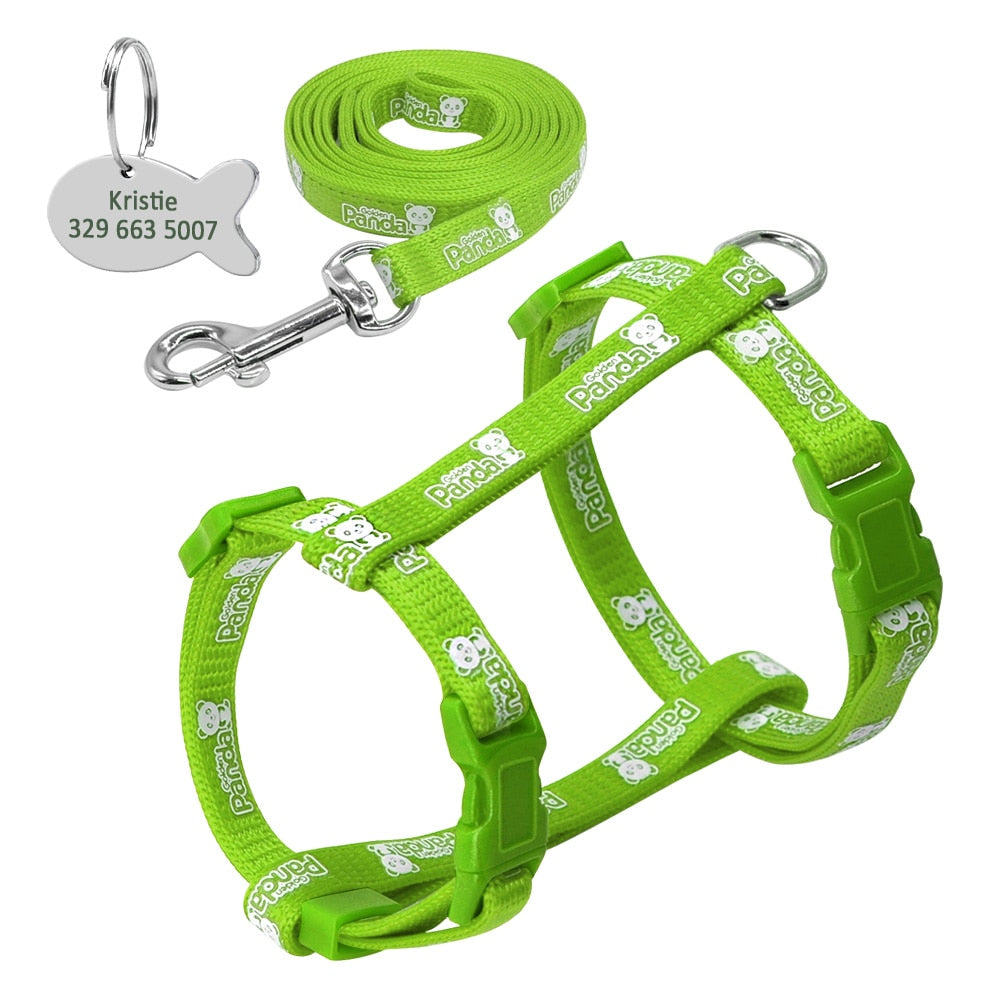 Panda Harness and Leash Set