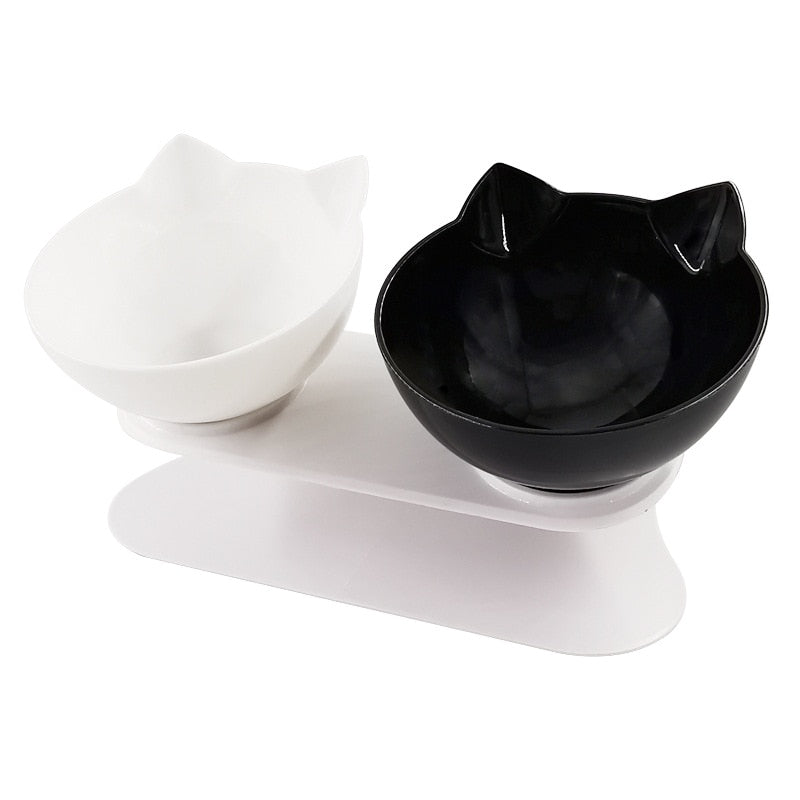 Meow Bowls With Raised Stand
