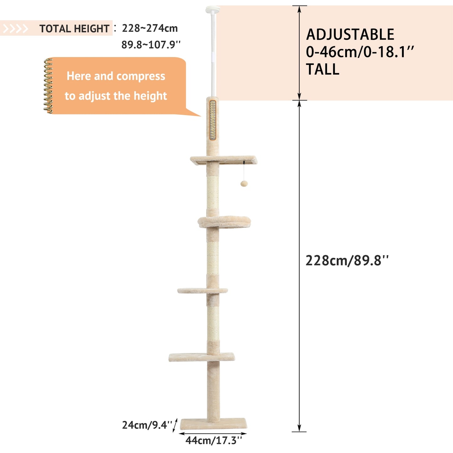 Zeus Cat Tree & Scratching Post