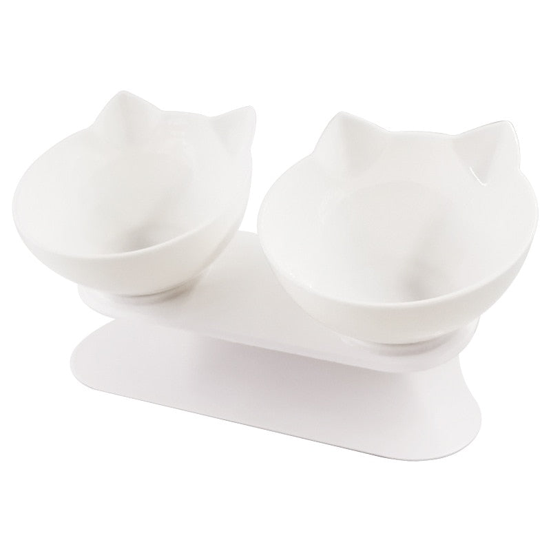 Meow Bowls With Raised Stand