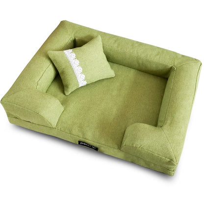 Elegant Sofa Bed with Pillow