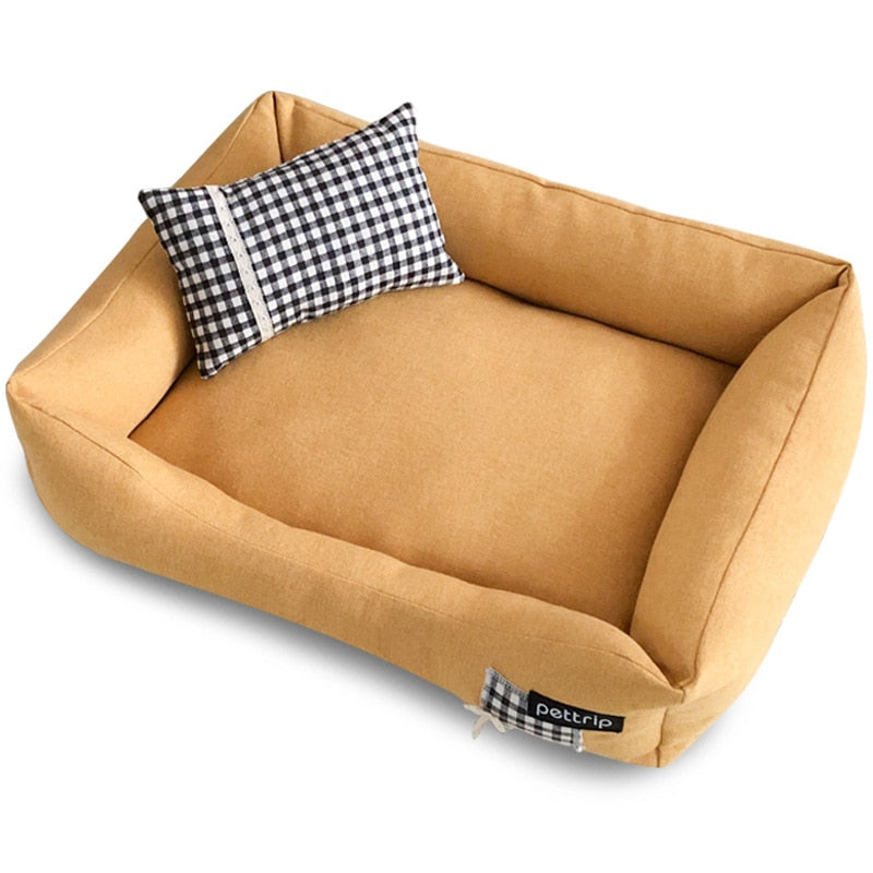 Elegant Sofa Bed with Pillow