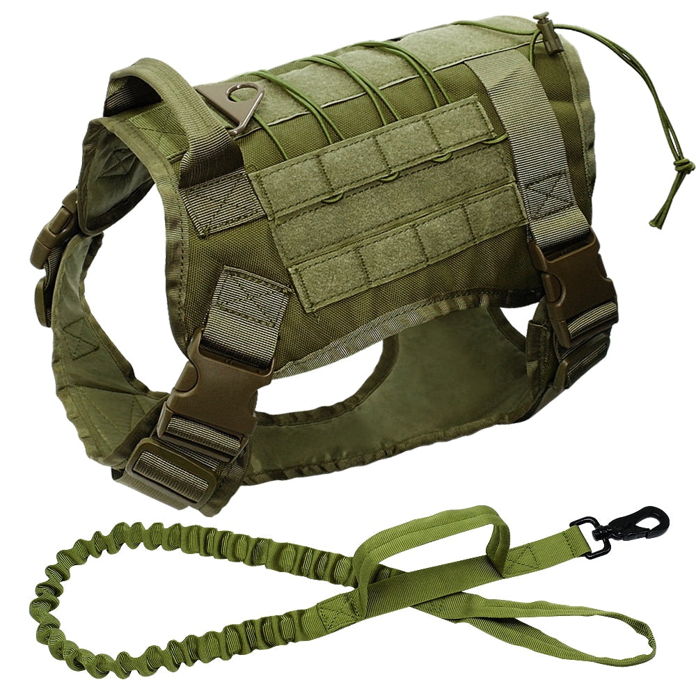 Conjunto De Arnés Y Correa Héroe Militar