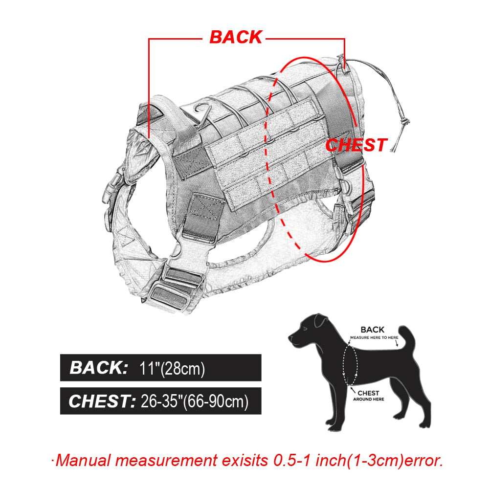 Military Hero Harness and Leash Set