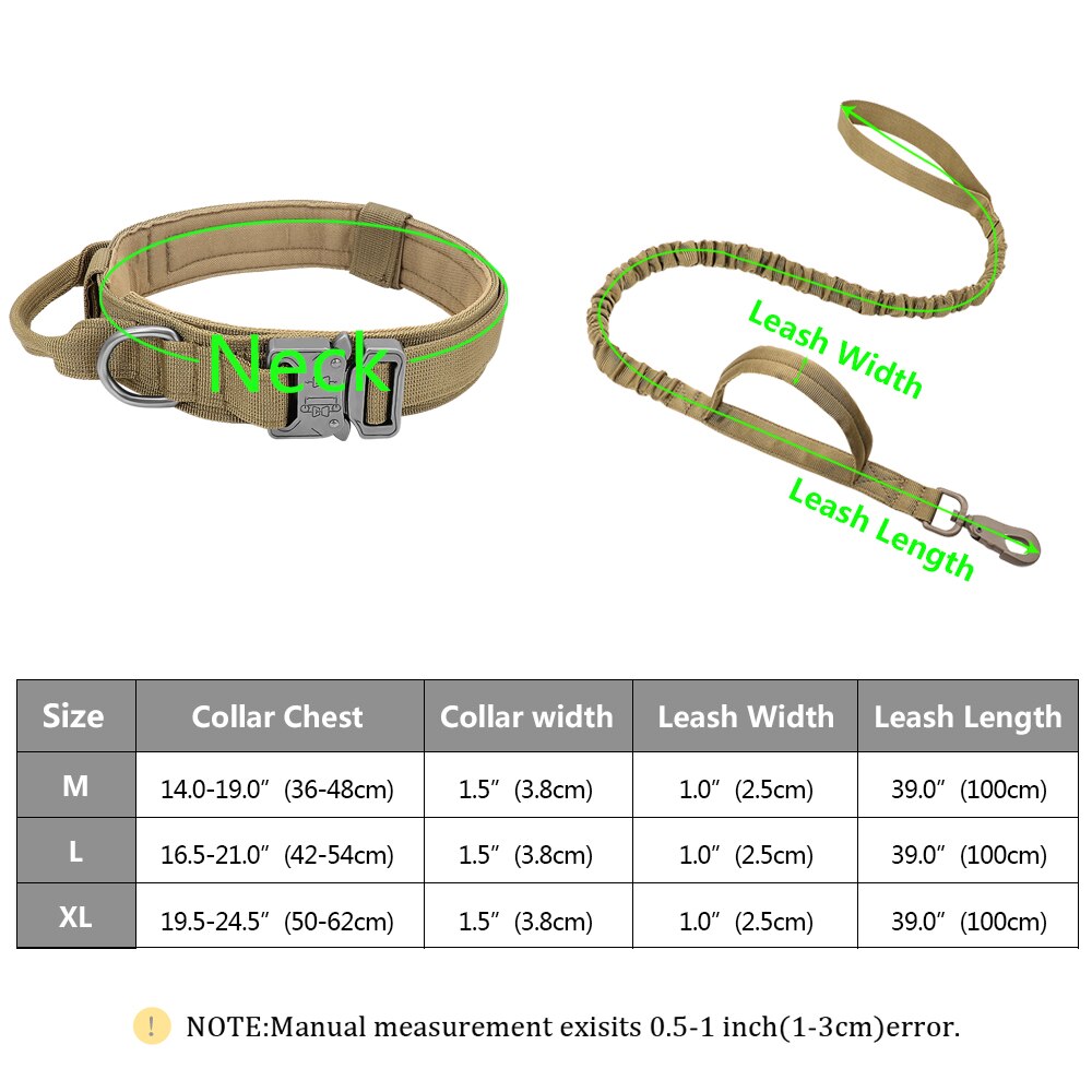 Military Hero Collar & Leash