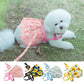 Floral Summer Dress Harness and Leash Set