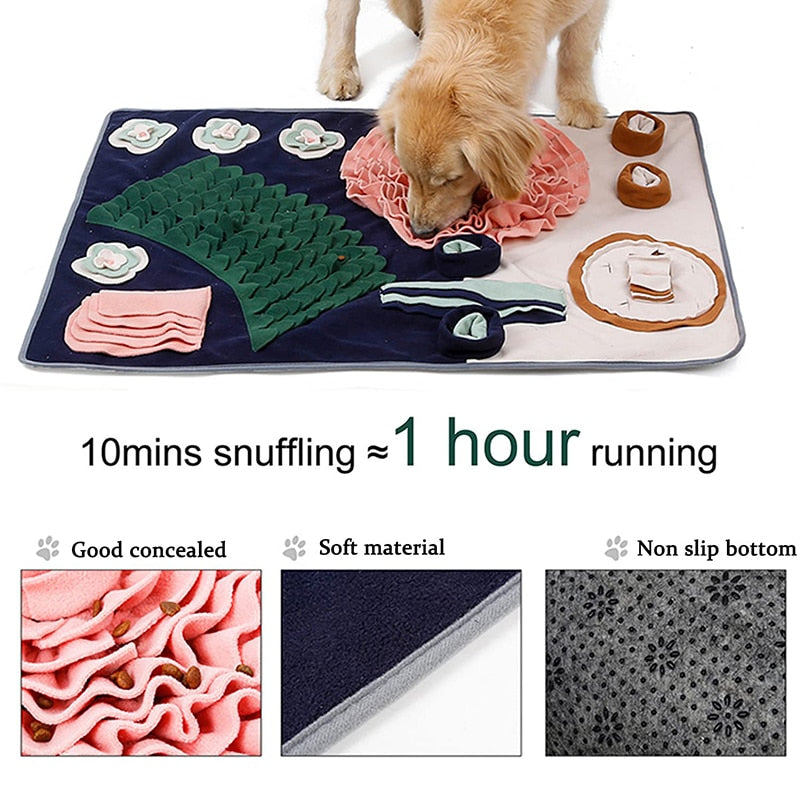 Dog Snuffle Mats with Non Slip Bottom