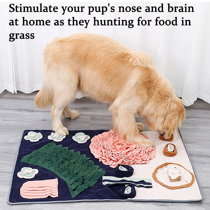 Dog Snuffle Mats with Non Slip Bottom