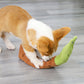 Snail Sniffing Plush Puppy Toy  With Squeaky Sound