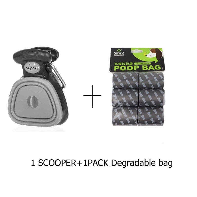 Pooper Scooper With Bag Dispenser