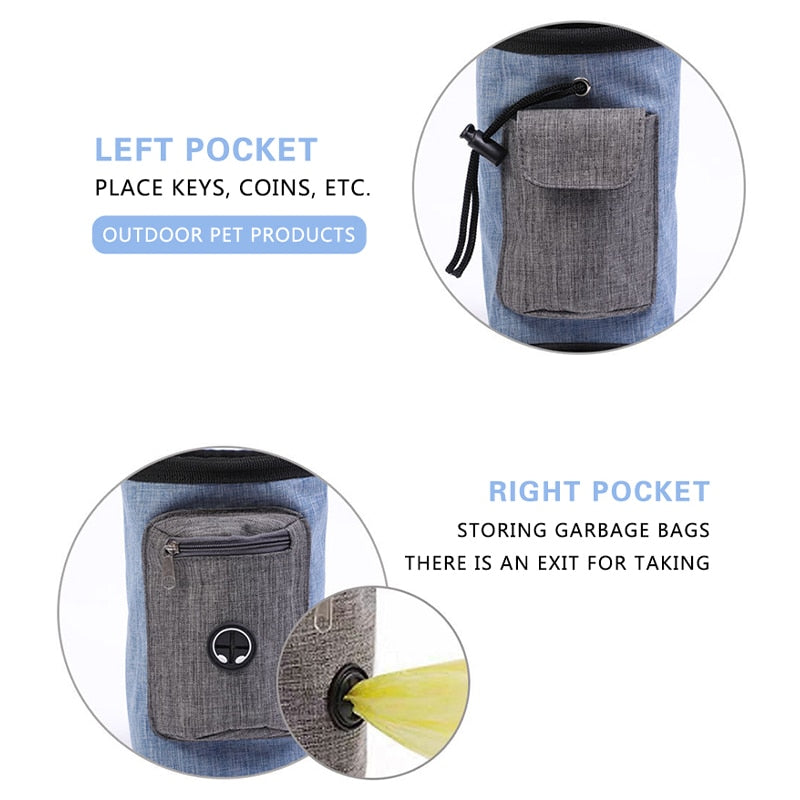 Nomad Treat Bag With Waste Bag Dispenser