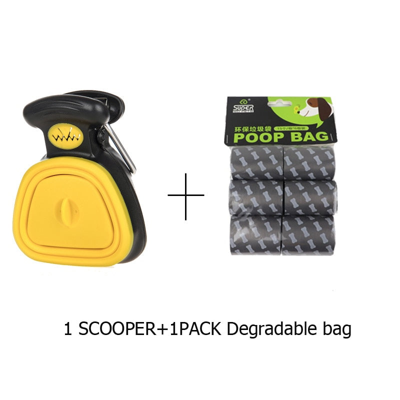Pooper Scooper With Bag Dispenser
